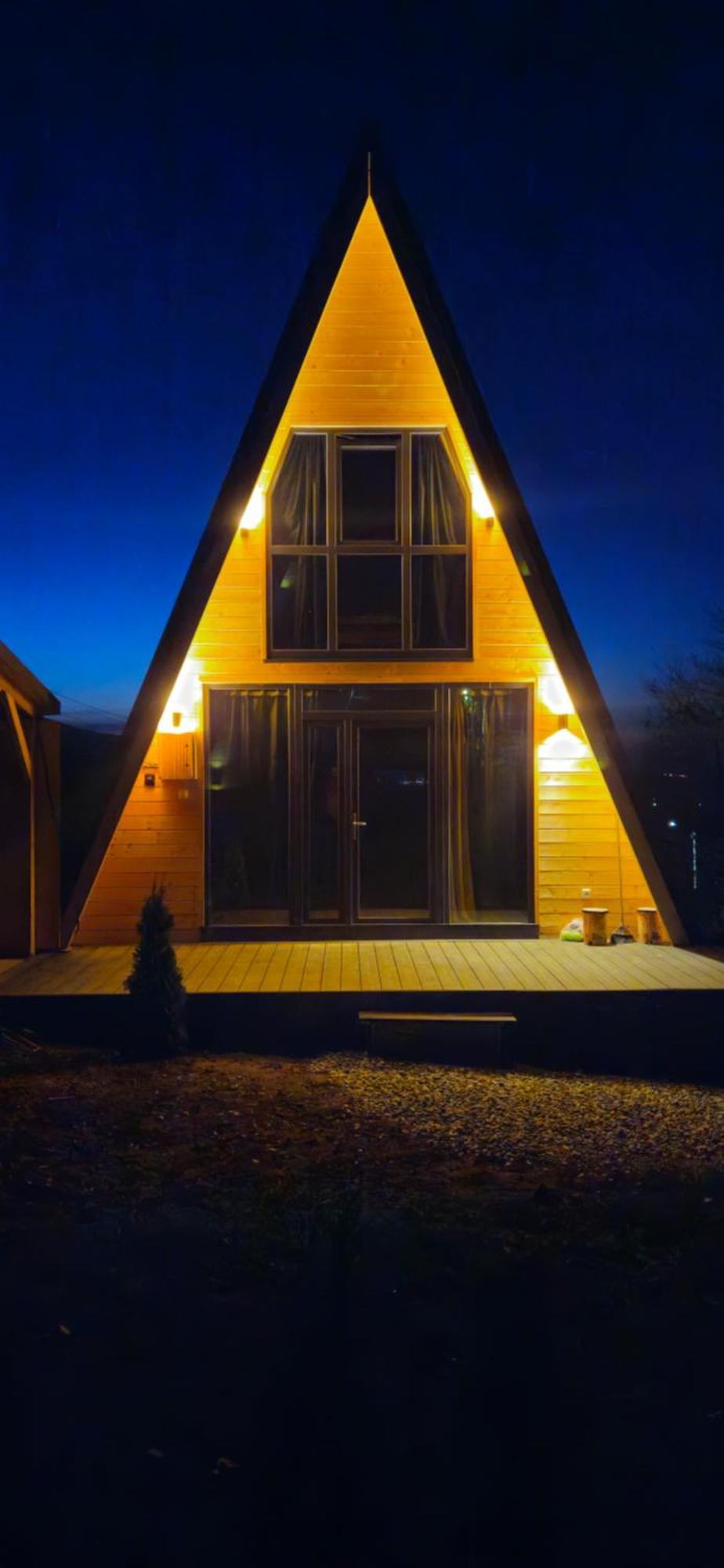 E&T-Cabin A Frame Сибиу Экстерьер фото